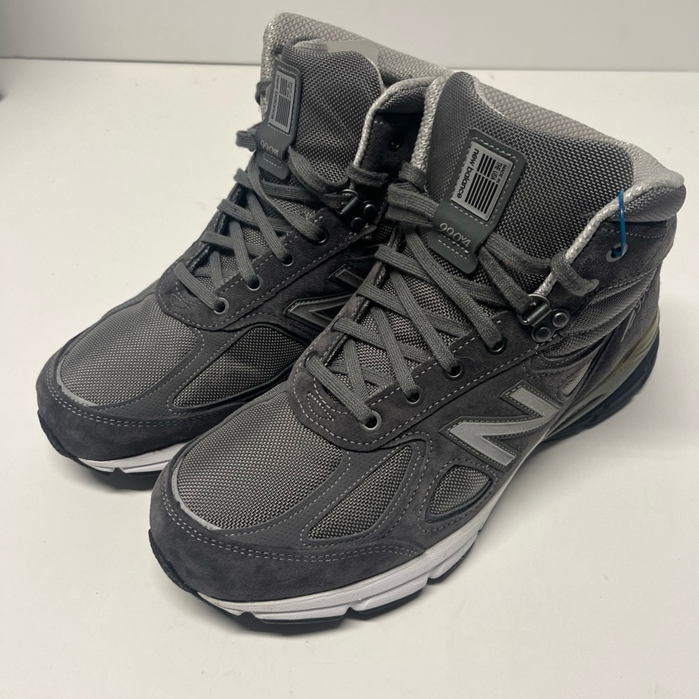 New Balance 990v4 Boots Mid Men’s Size 11 4E Wide Made In USA Gray MO990GR4 RARE - Picture 2 of 15